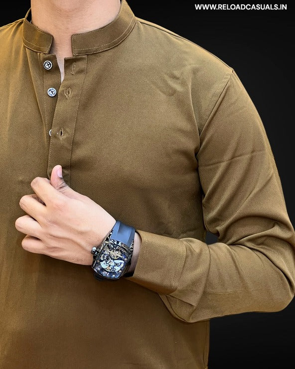 Basic Pathani Full Kurta and Pyjama - Combo