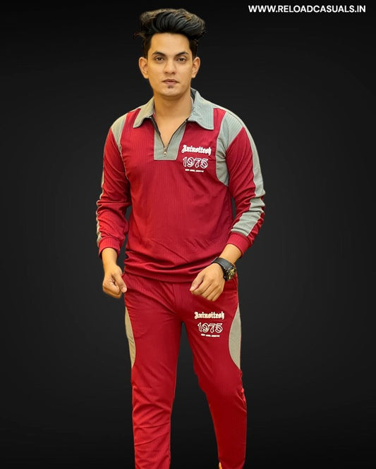 1975 Zip Collar Full Track Suit - Combo