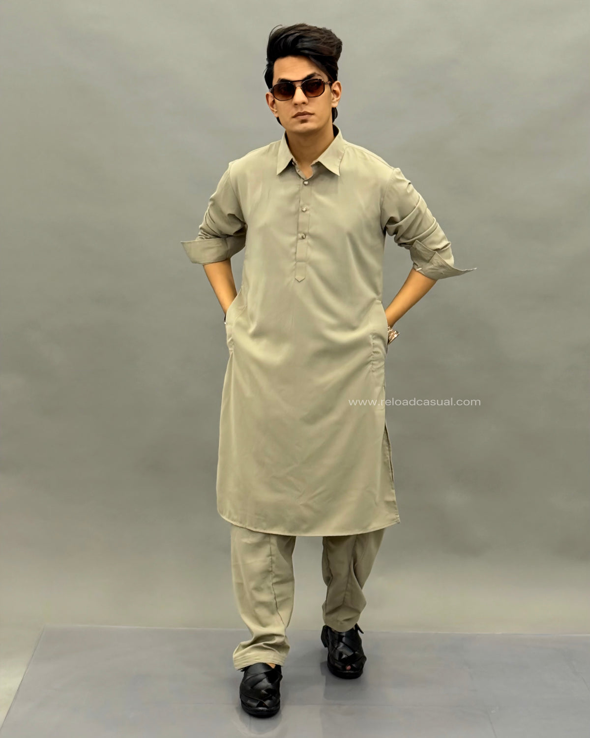Lachka Straight Cut Kurta Pyjama Combo