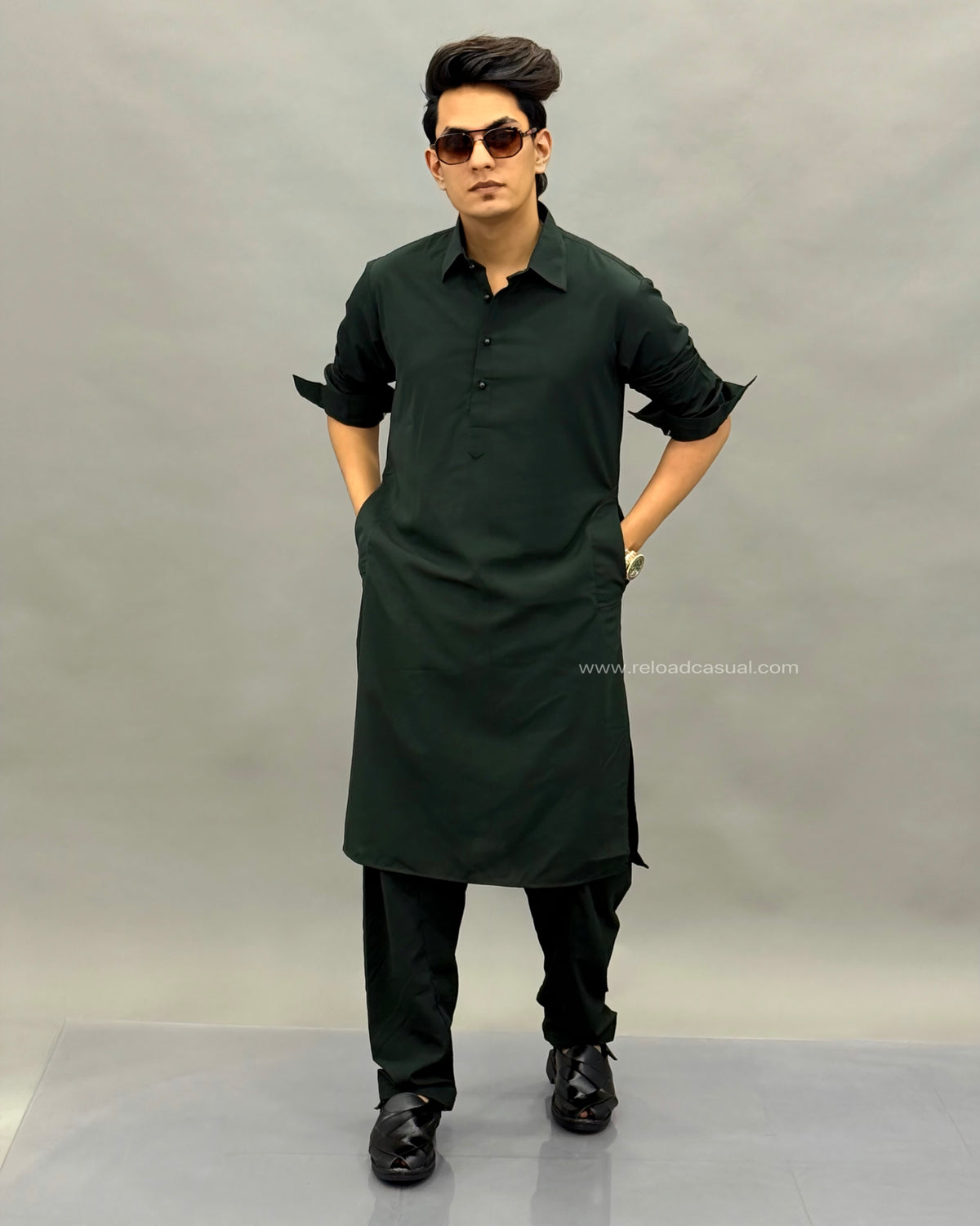 Lachka Straight Cut Kurta Pyjama Combo