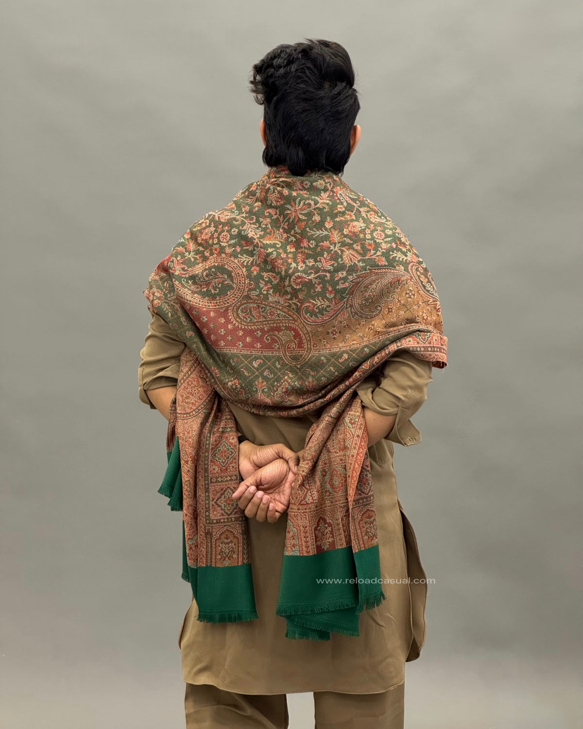 Premium Kashmiri Inspired Pashmina Shawl