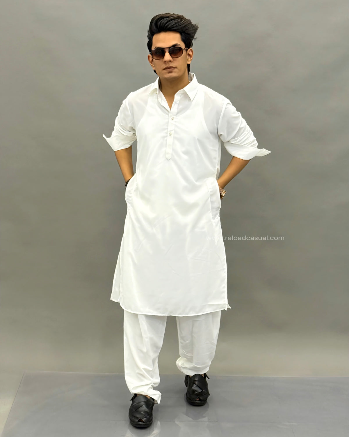 Lachka Straight Cut Kurta Pyjama Combo