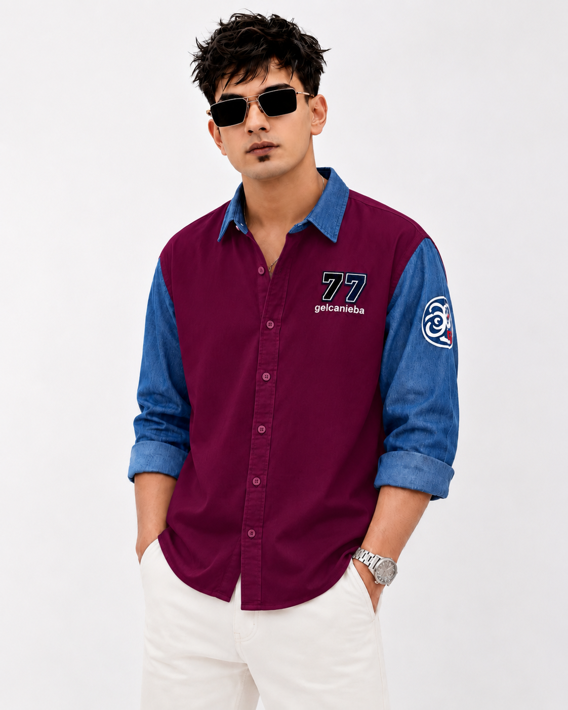 Royal Patch 77 Gelcanieba RFD Denim Shirt