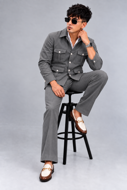 Hunting Lachka Multi Pocket Shirt Bootcut Co-ord Set