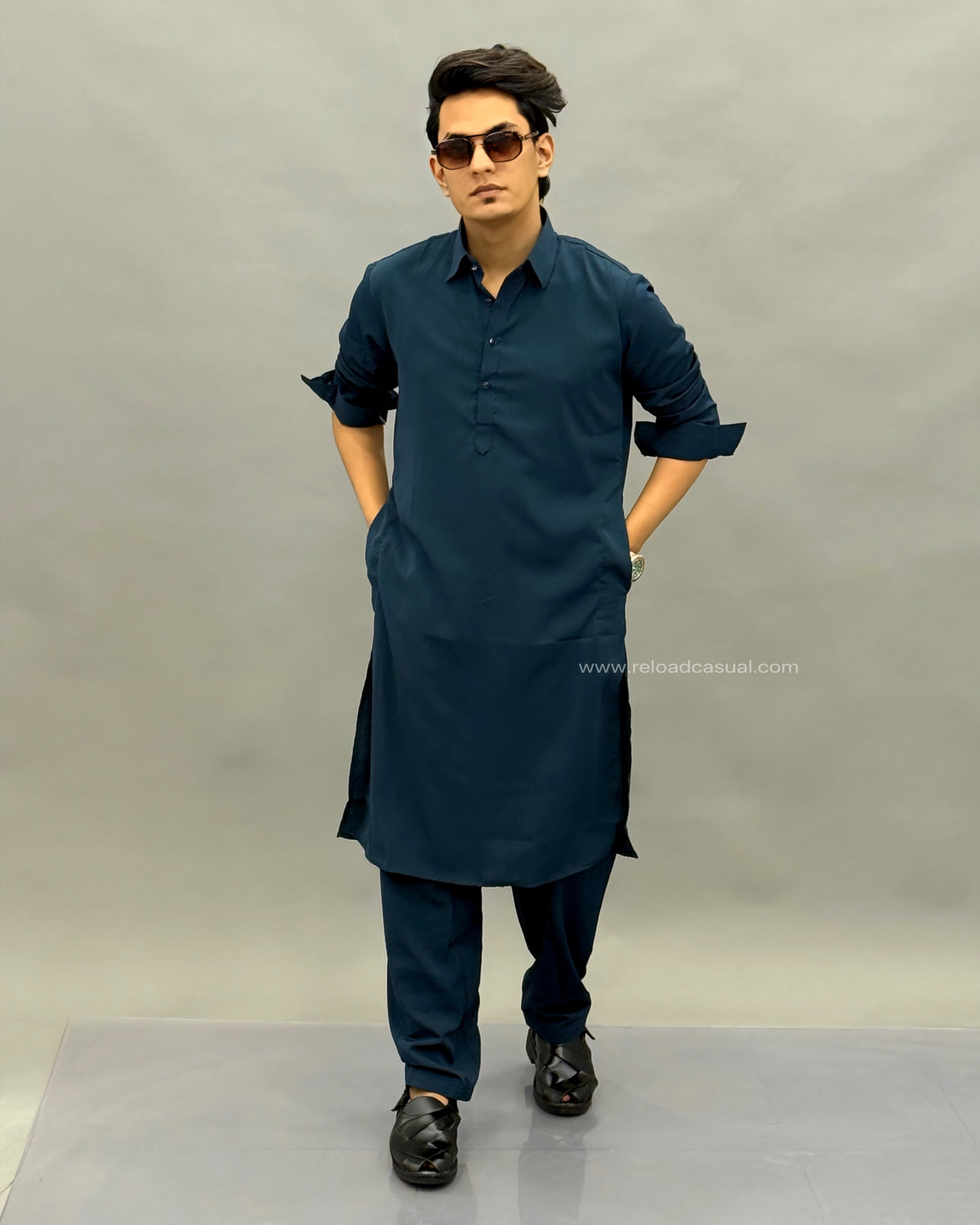 Lachka Straight Cut Kurta Pyjama Combo