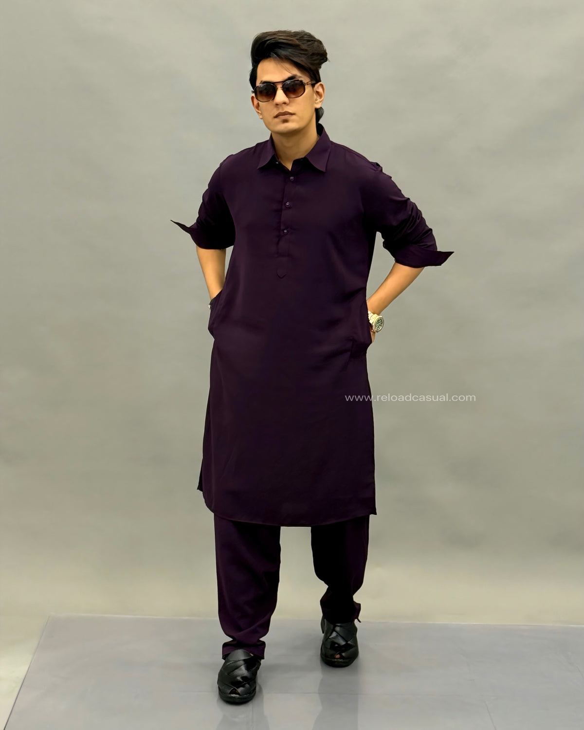 Lachka Straight Cut Kurta Pyjama Combo