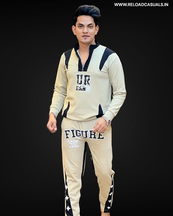 Urban Star Chinese Zip Collar Full Track Suit - Combo