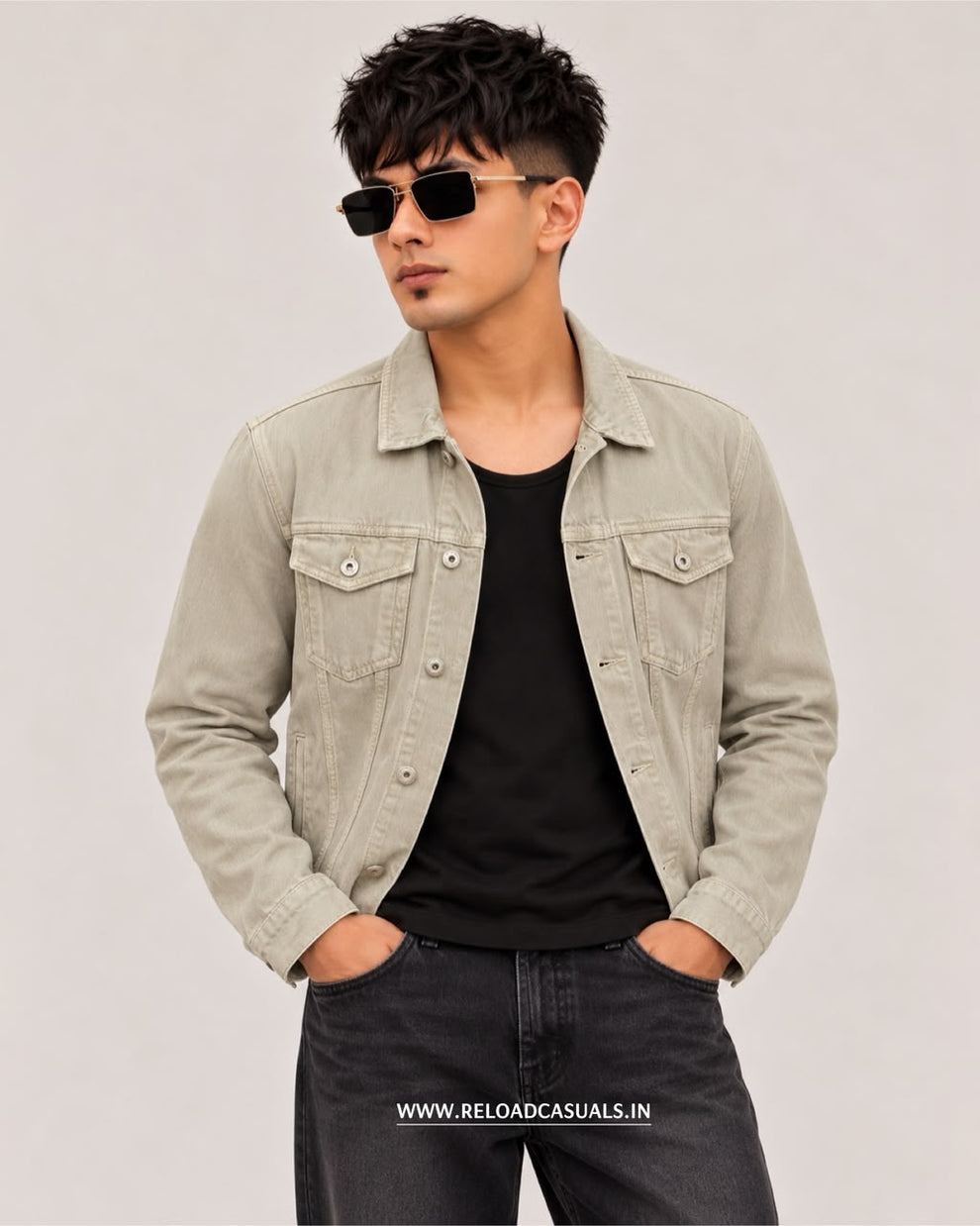 Men’s Urban Classic Denim Jacket – Reload Casual