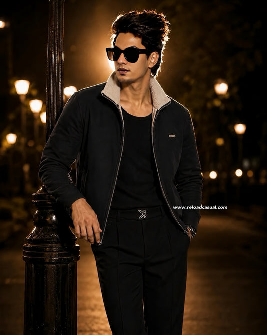 Arctic Wave Luxe Fur-Lined Jacket