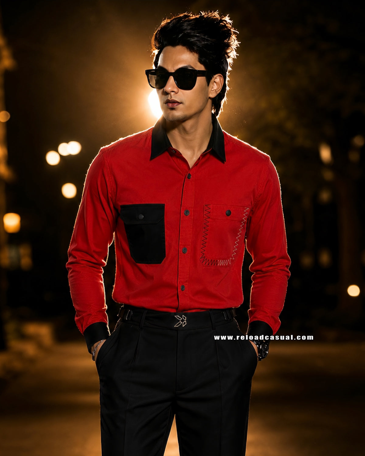 Flap Pocket Zig RFD Casual Shirt