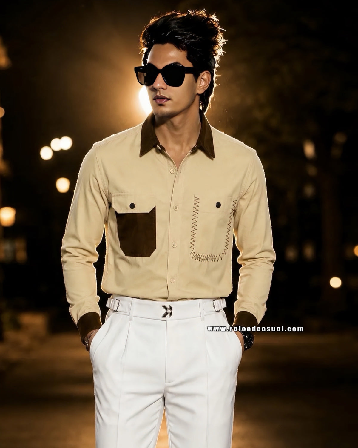 Flap Pocket Zig RFD Casual Shirt