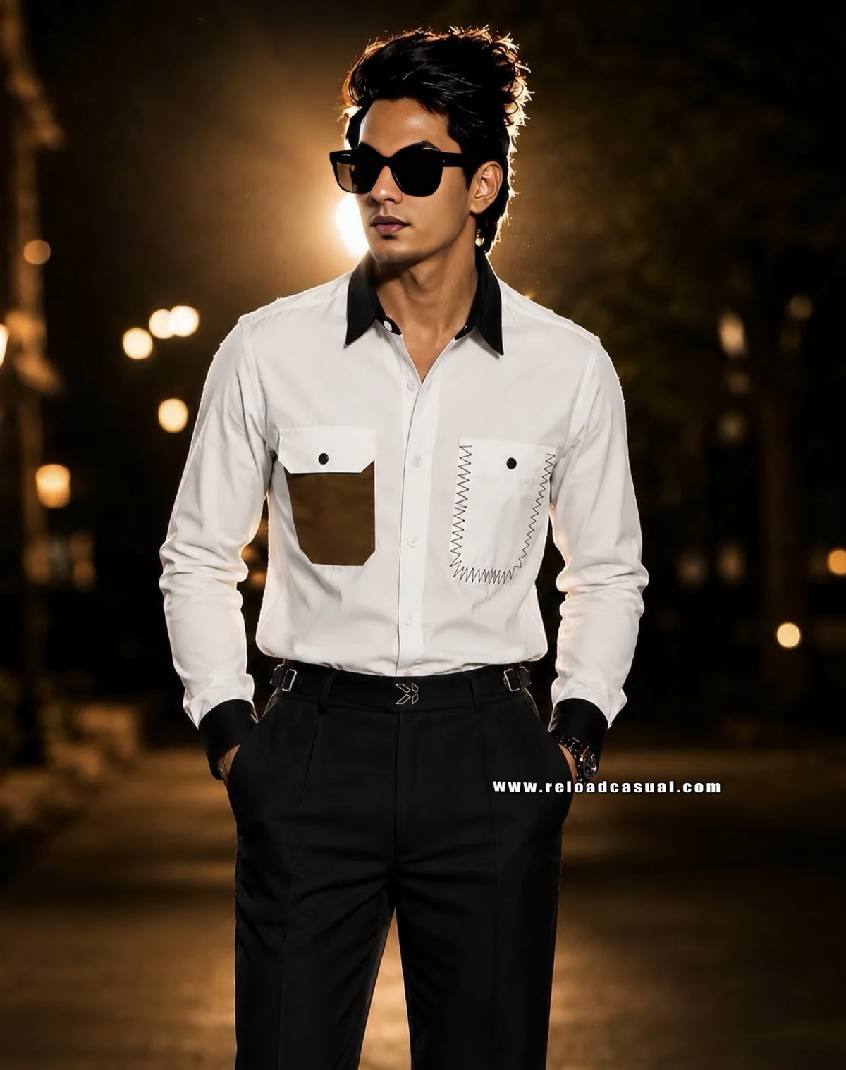 Flap Pocket Zig RFD Casual Shirt
