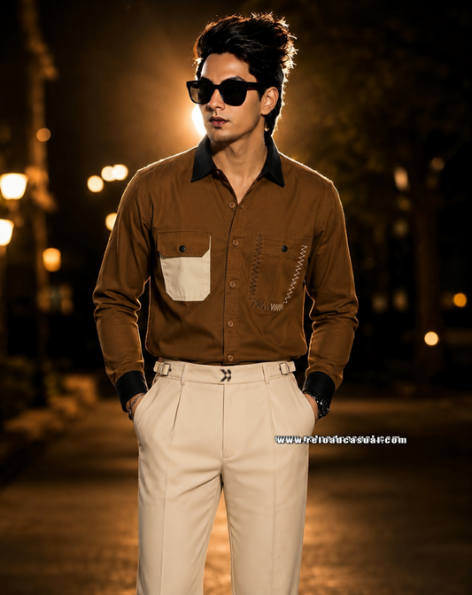 Flap Pocket Zig RFD Casual Shirt