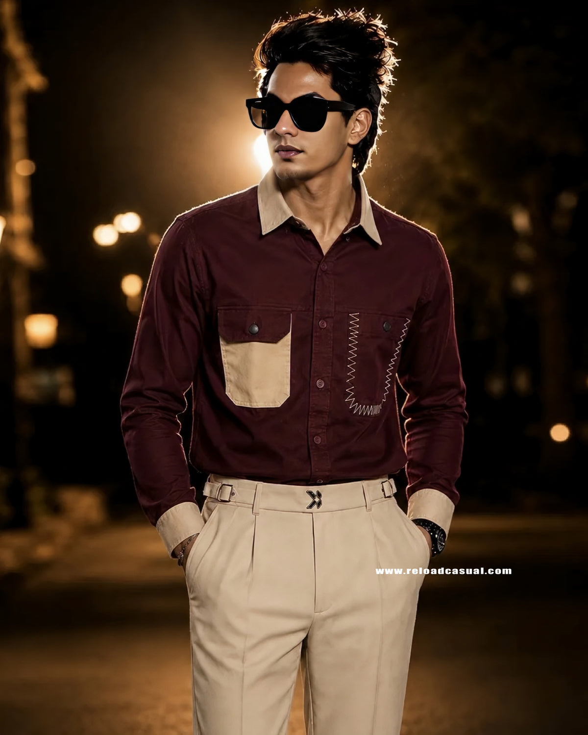 Flap Pocket Zig RFD Casual Shirt