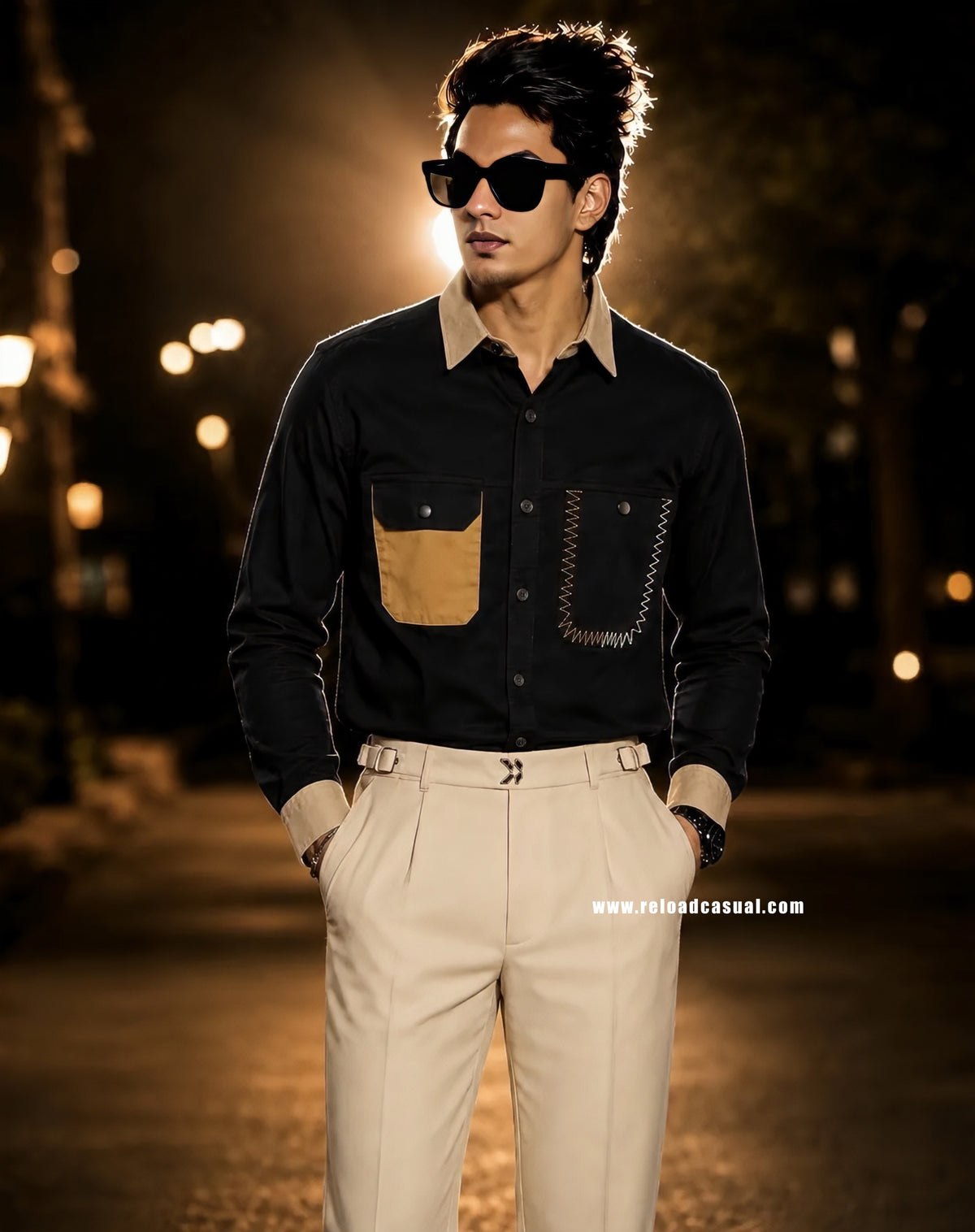 Flap Pocket Zig RFD Casual Shirt