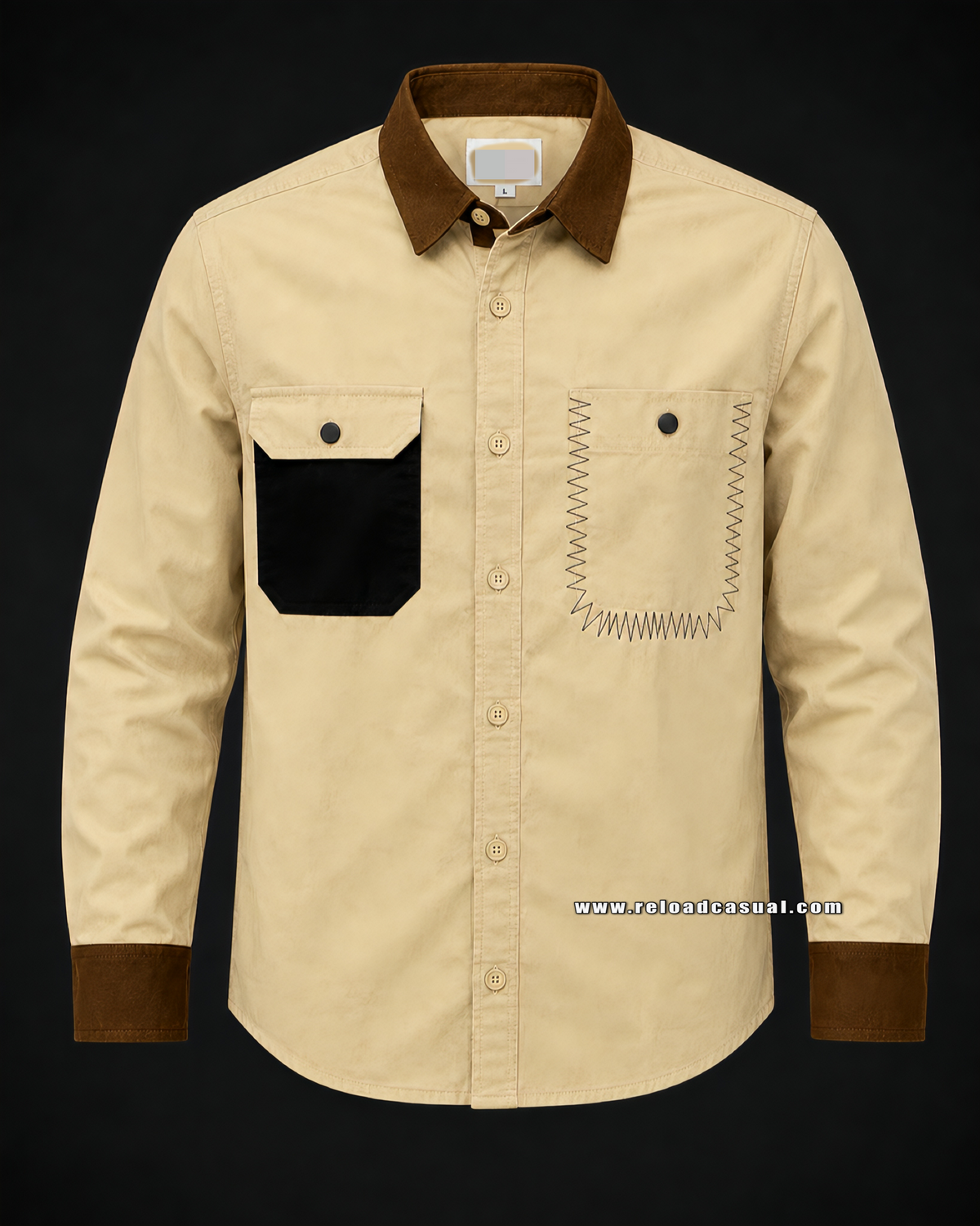 Flap Pocket Zig RFD Casual Shirt