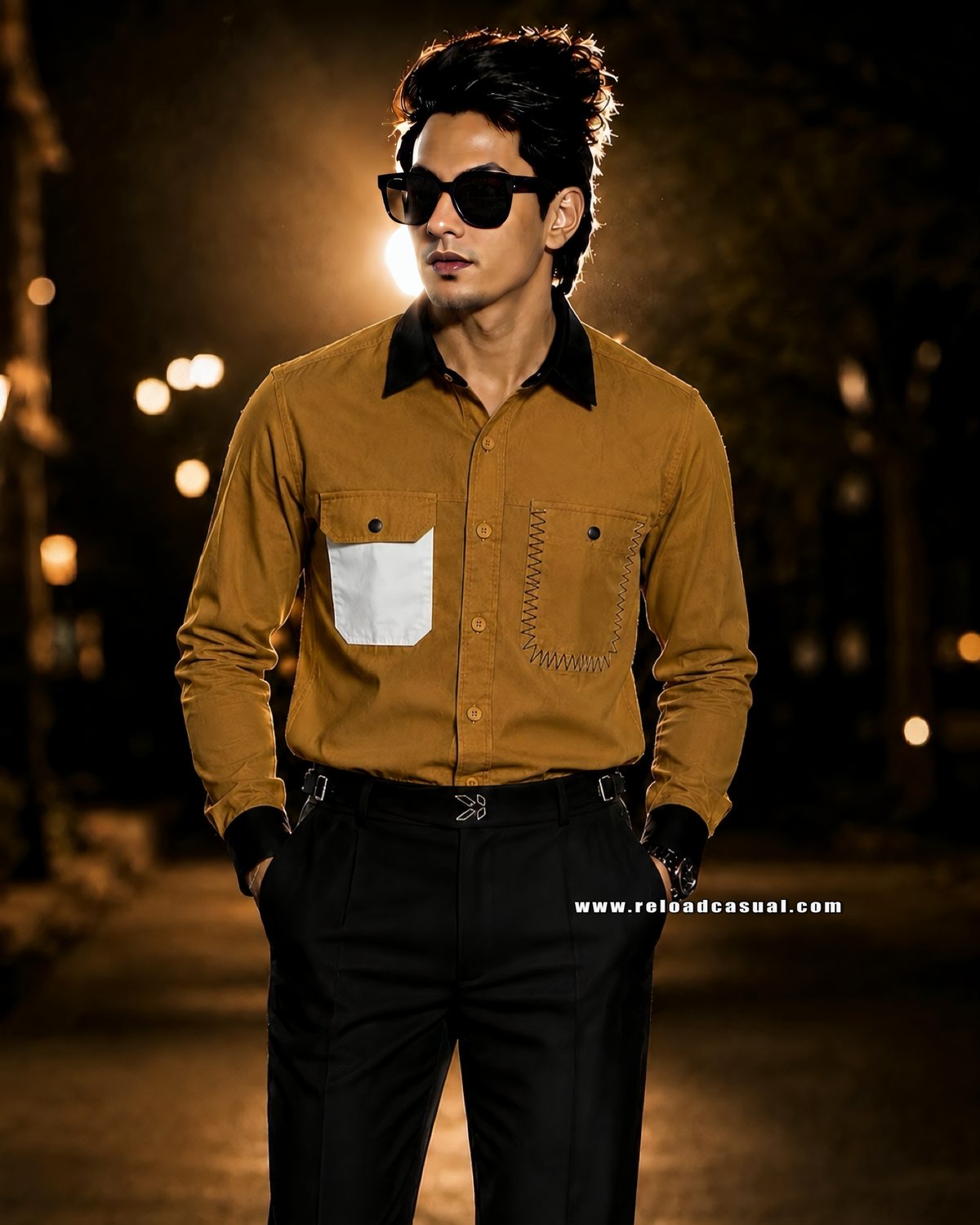 Flap Pocket Zig RFD Casual Shirt