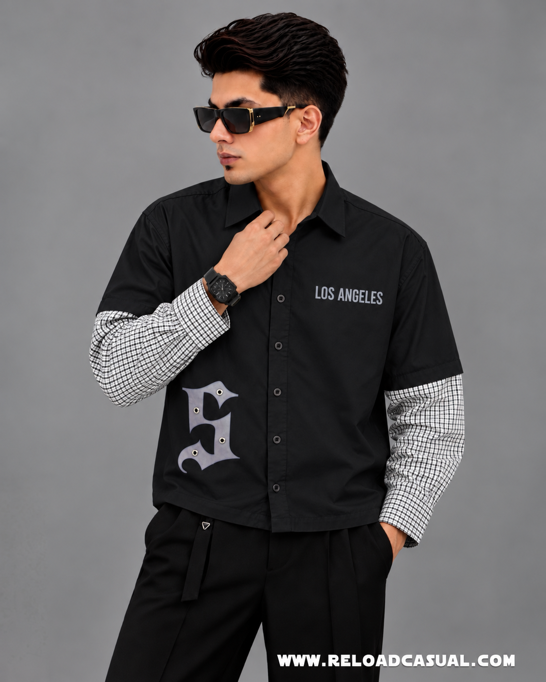 Doctor sleeve Boxy Fit shirt