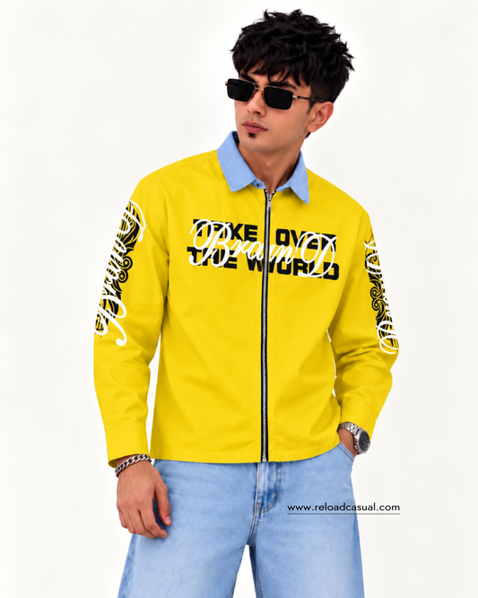 Take Over Boxy Zipper Shirt