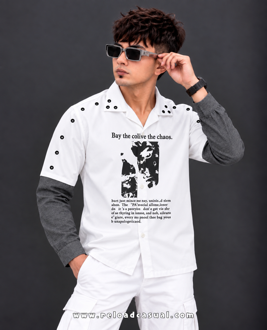 Men's Streetwear Graphic Shirt