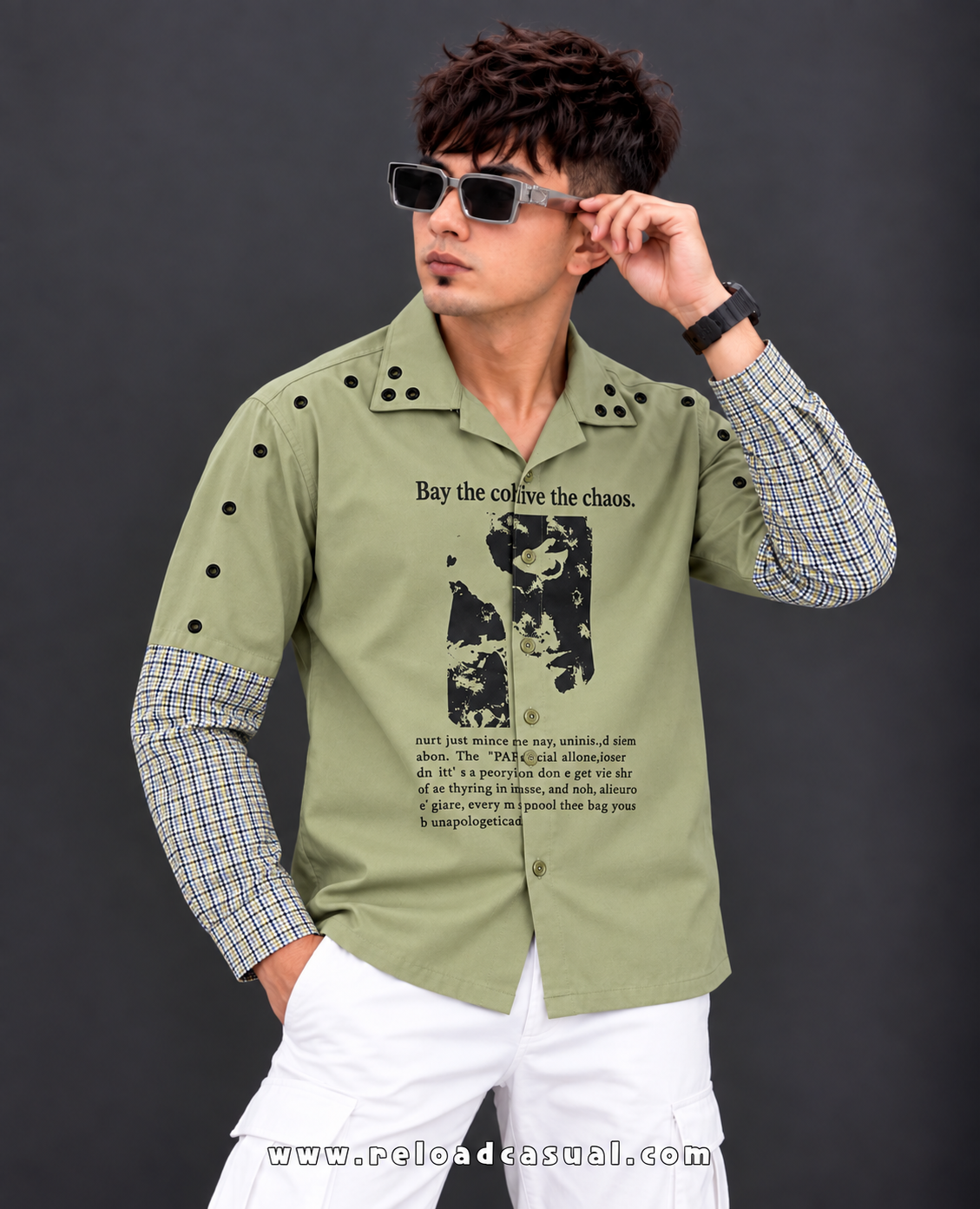 Men's Streetwear Graphic Shirt