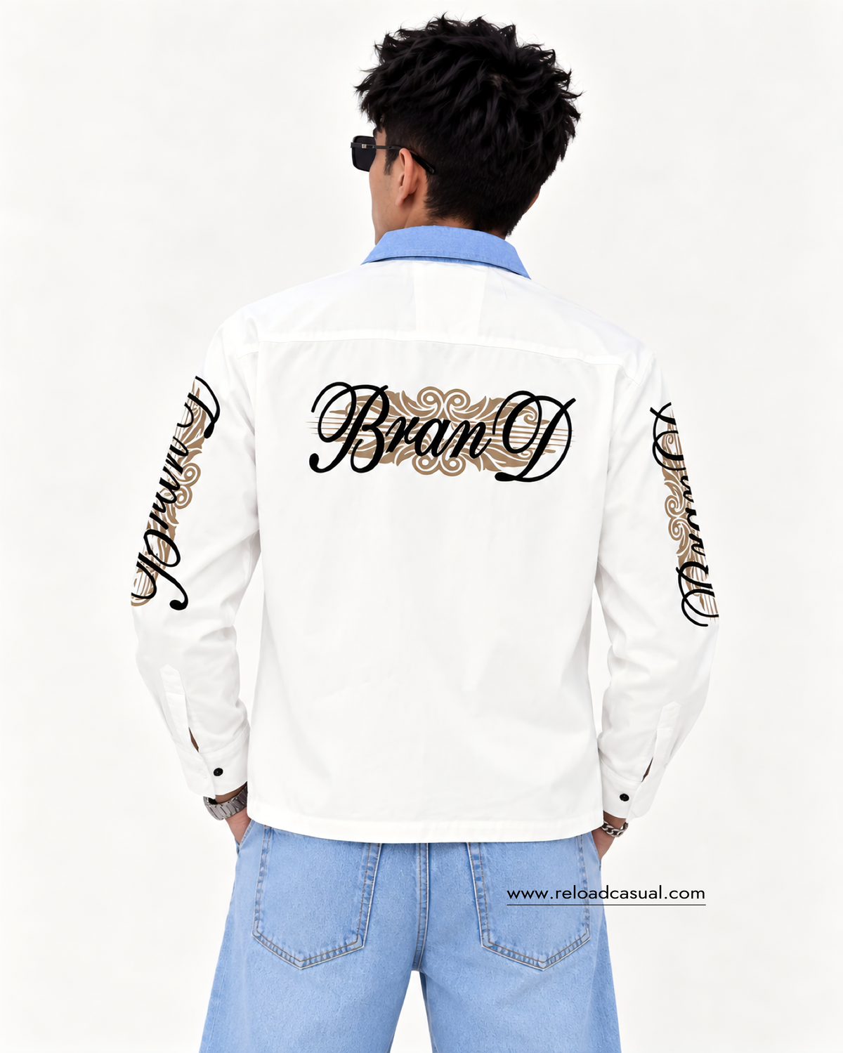 Take Over Boxy Zipper Shirt