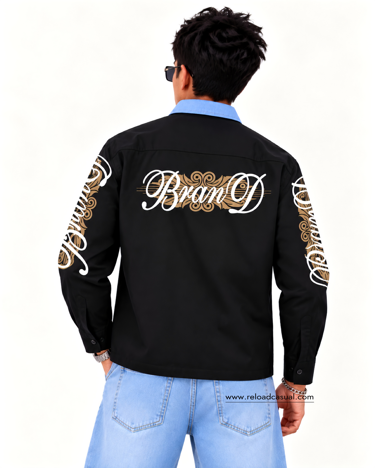 Take Over Boxy Zipper Shirt