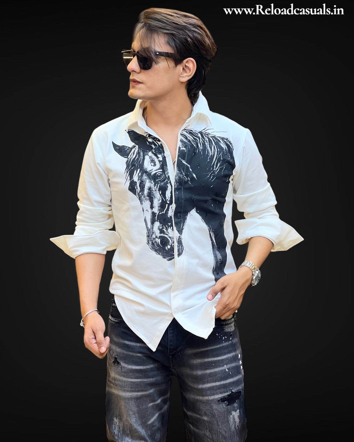 Majestic Mustang Horse Shirt