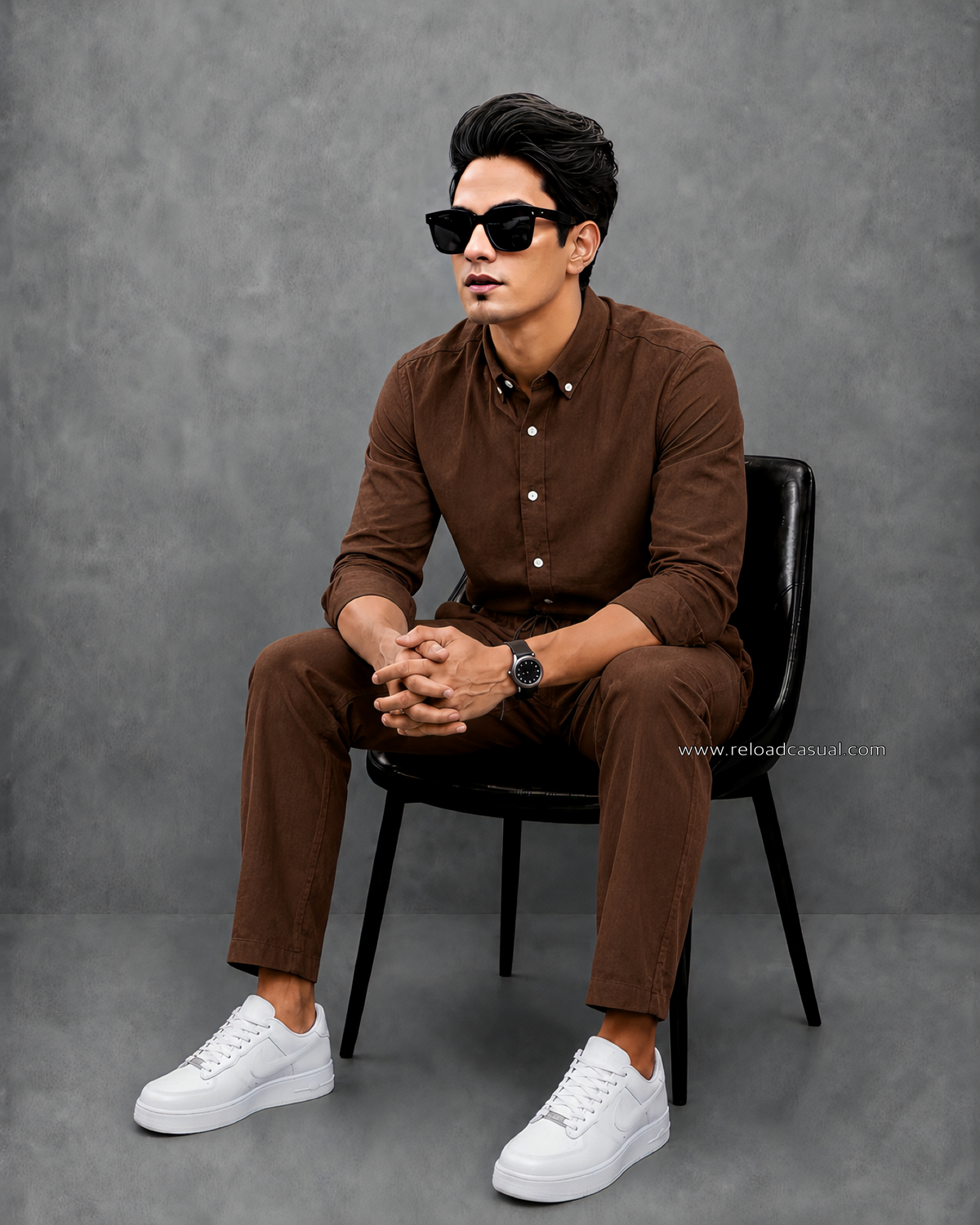 Khadi Linen Casual Summer Tracksuit Set
