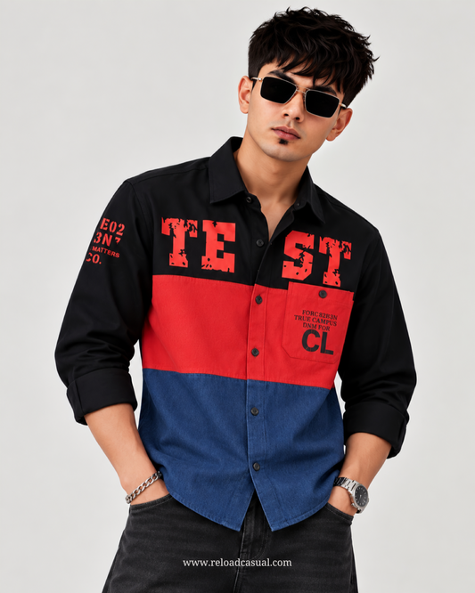 Test Triple Shed RFD Denim Shirt
