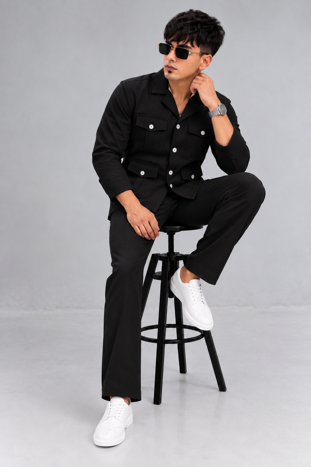 Hunting Lachka Multi Pocket Shirt Bootcut Co-ord Set