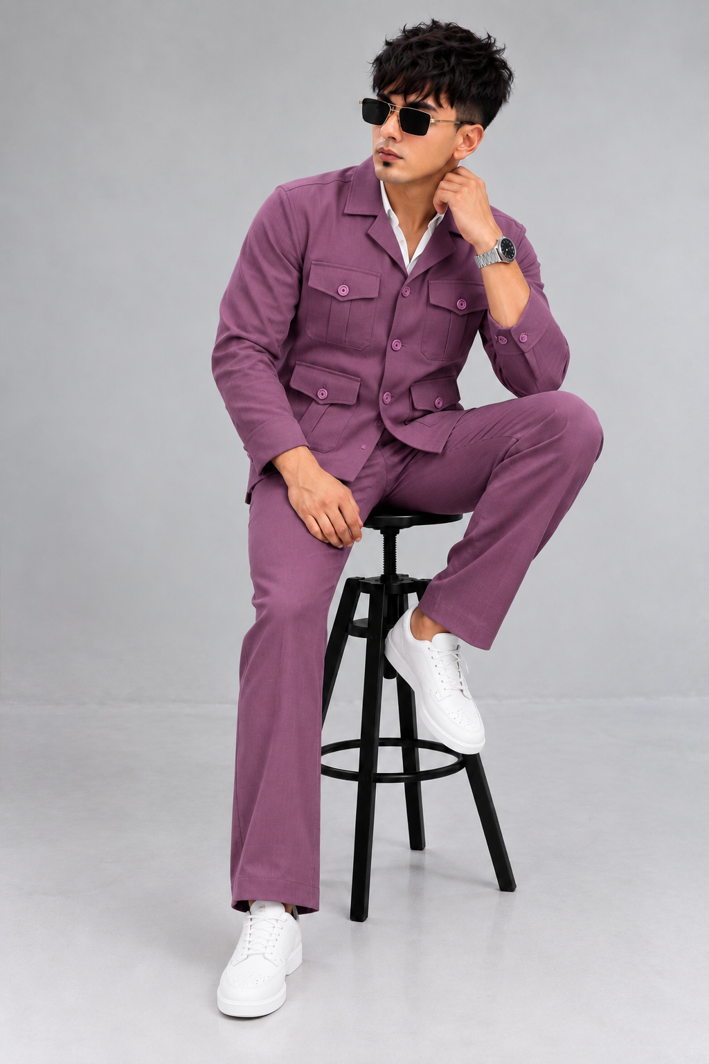 Hunting Lachka Multi Pocket Shirt Bootcut Co-ord Set