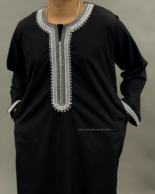 Moroccan Embroidery Thobe