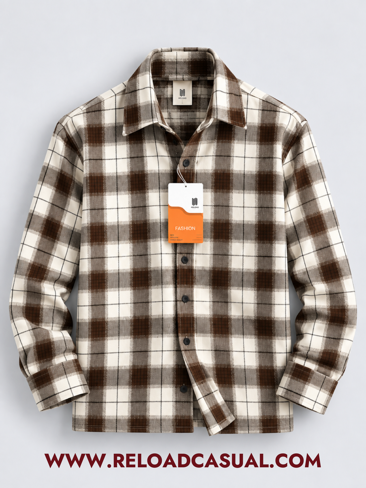 Brushed Boxy Fit Check Pattern Shirt