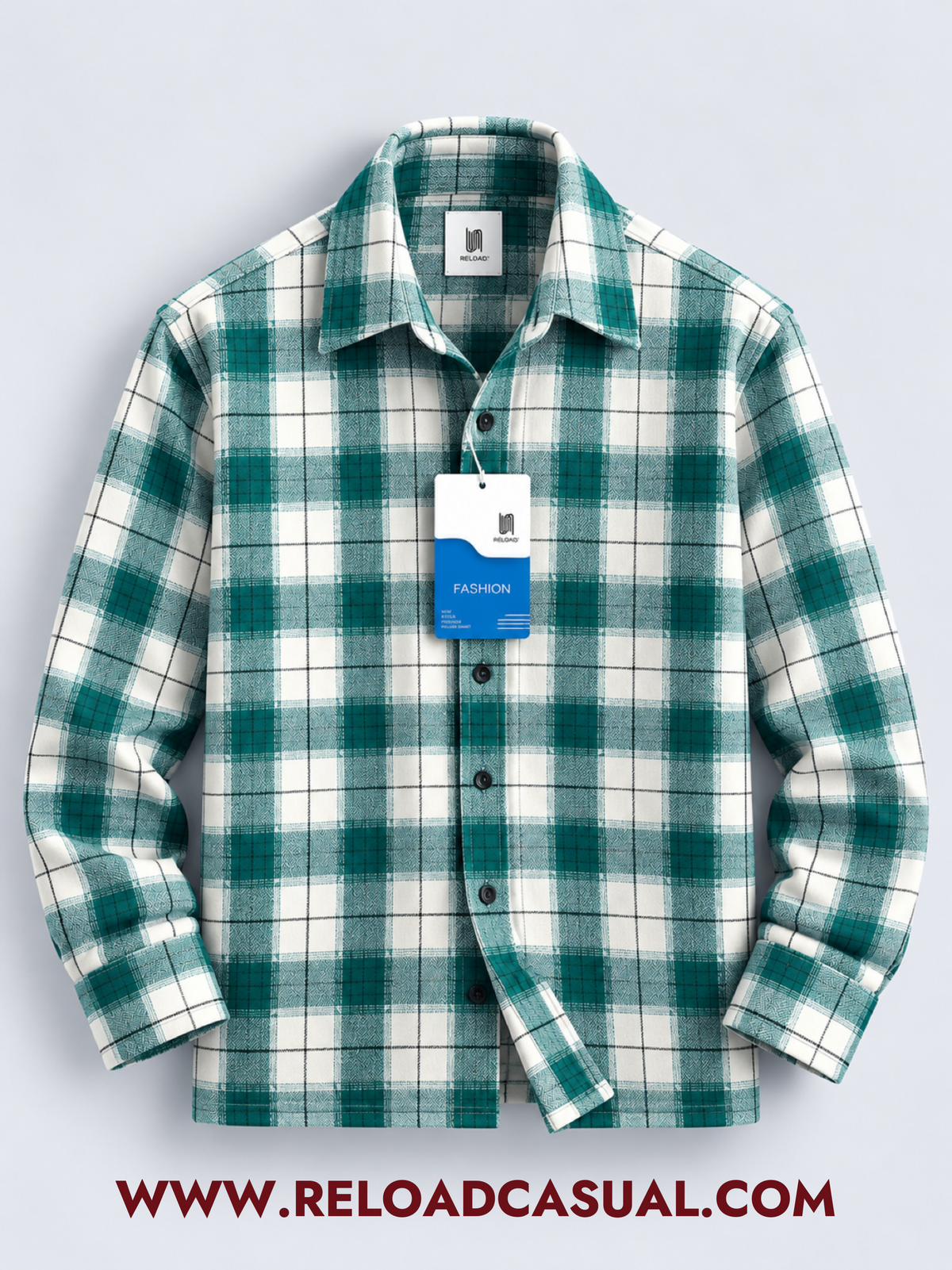 Brushed Boxy Fit Check Pattern Shirt