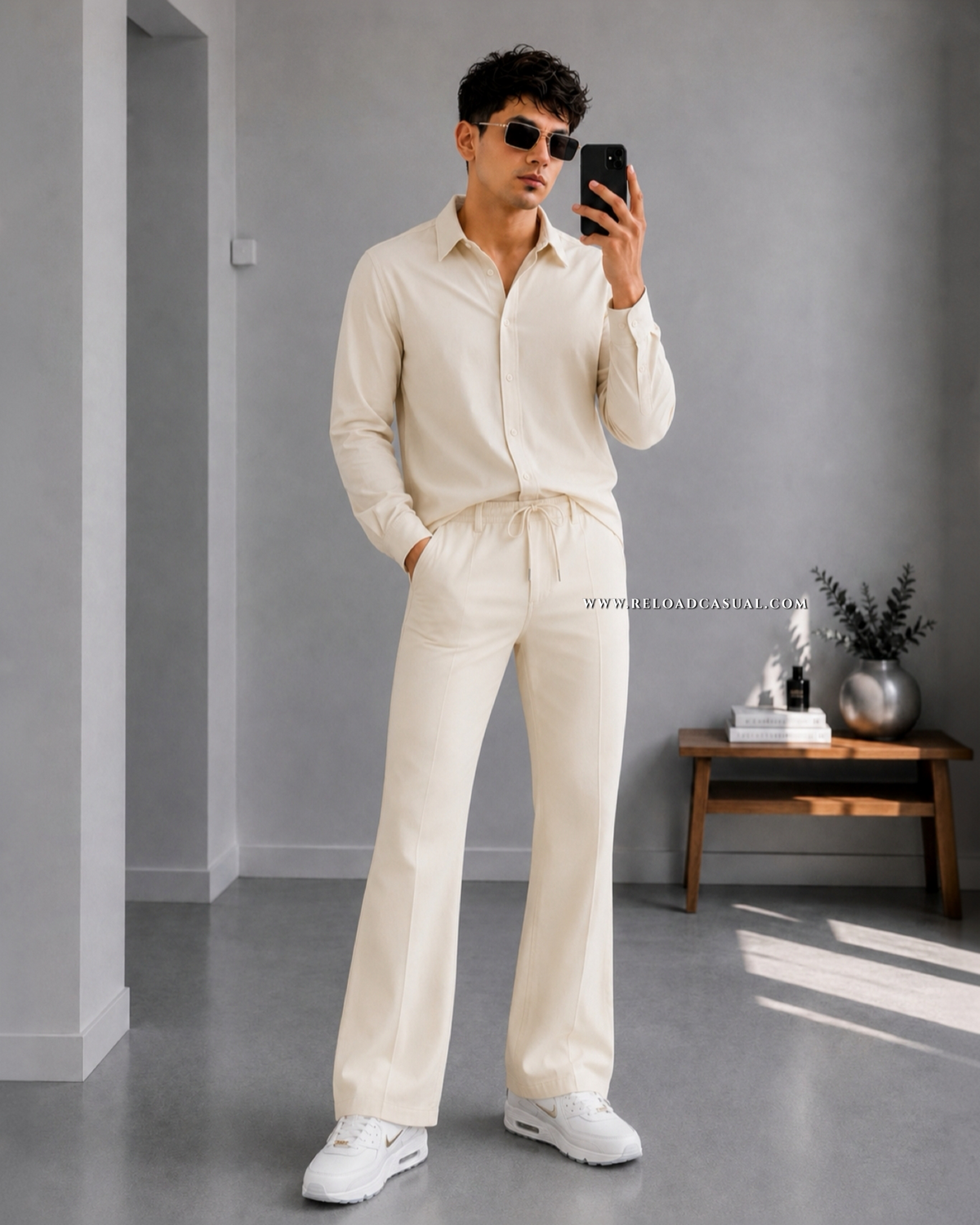 Imp Fabric Soft Stretch Bootcut Tracksuit
