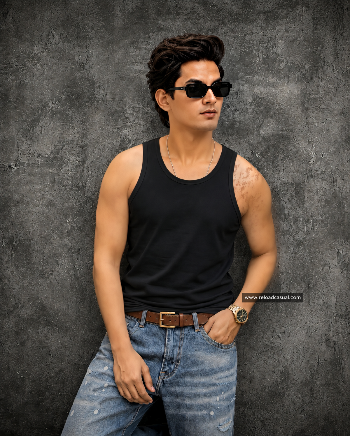 Essential Solid Cotton Muscle Tank