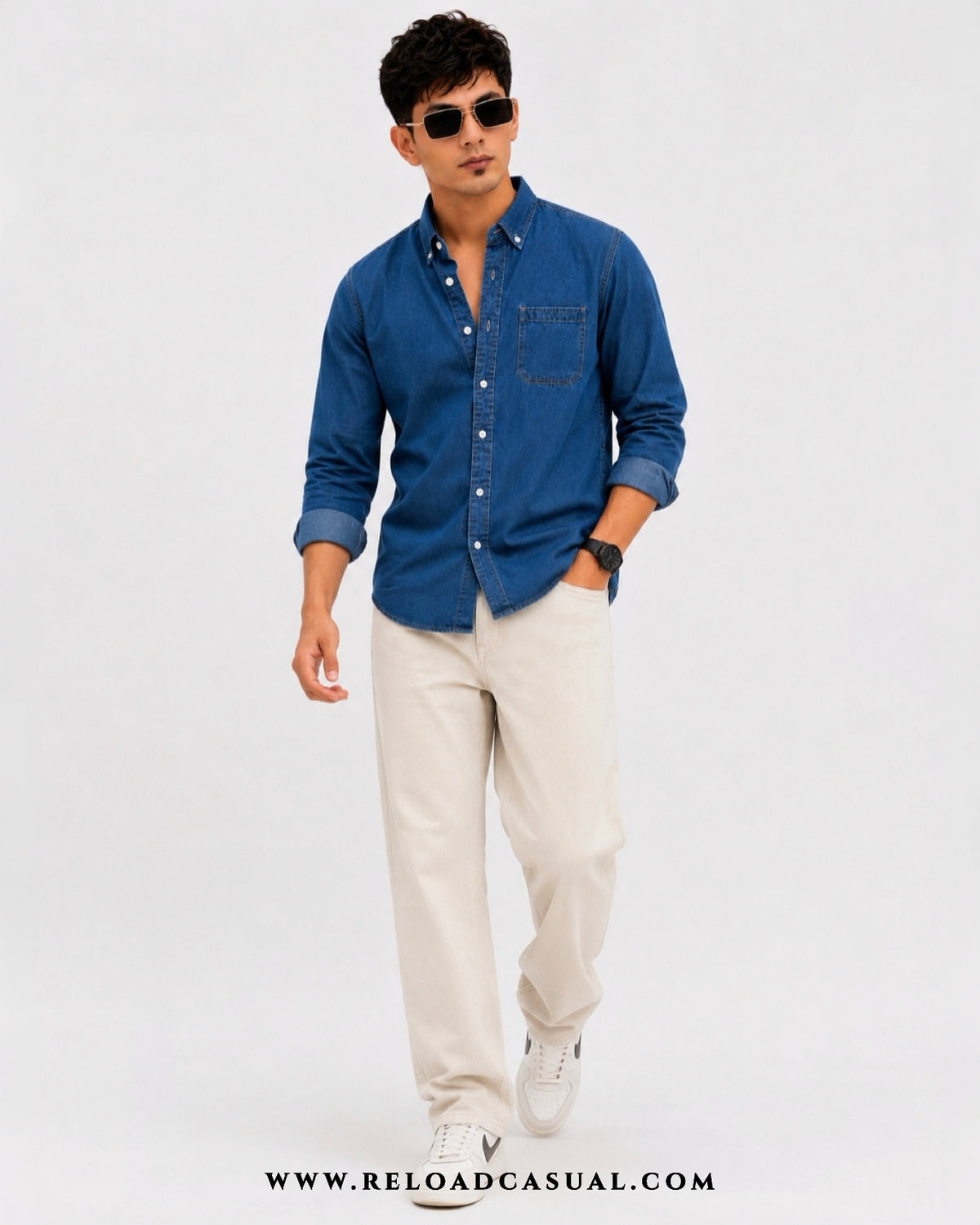 Fine Fit Prime Denim Shirt