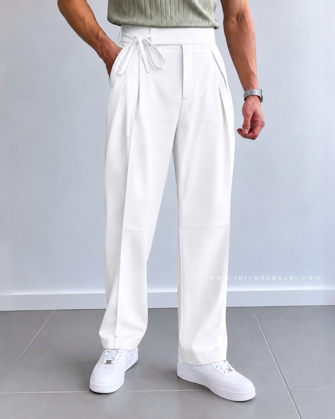 Men's Korean Waist Drawstring Pant