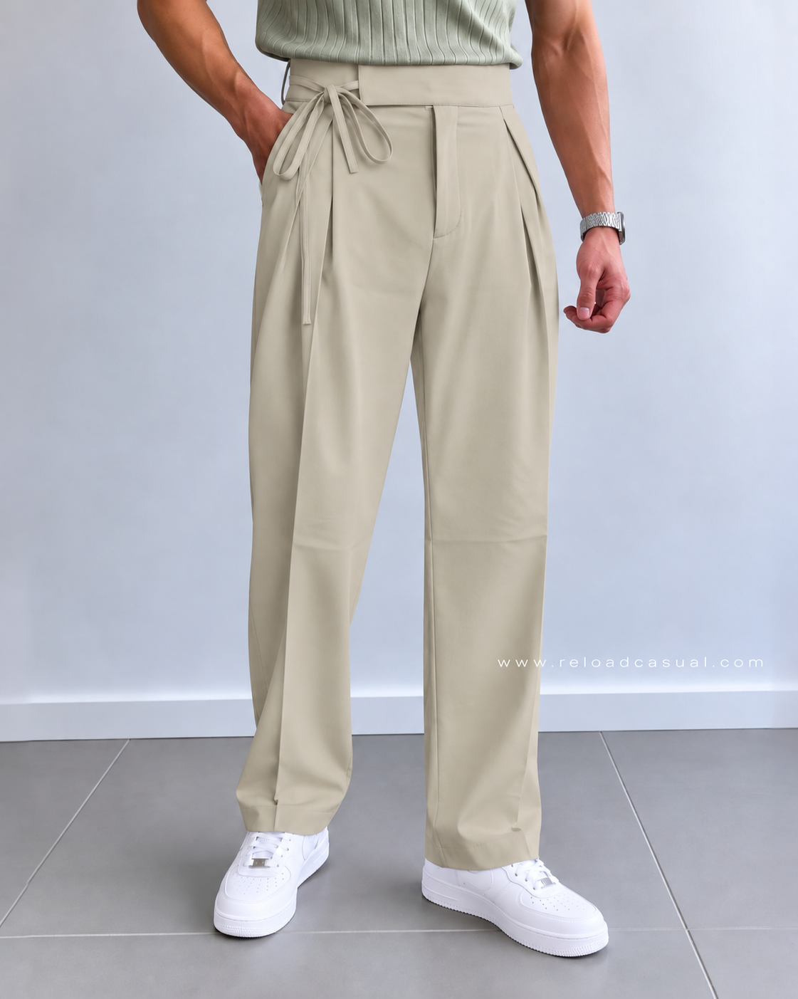 Men's Korean Waist Drawstring Pant