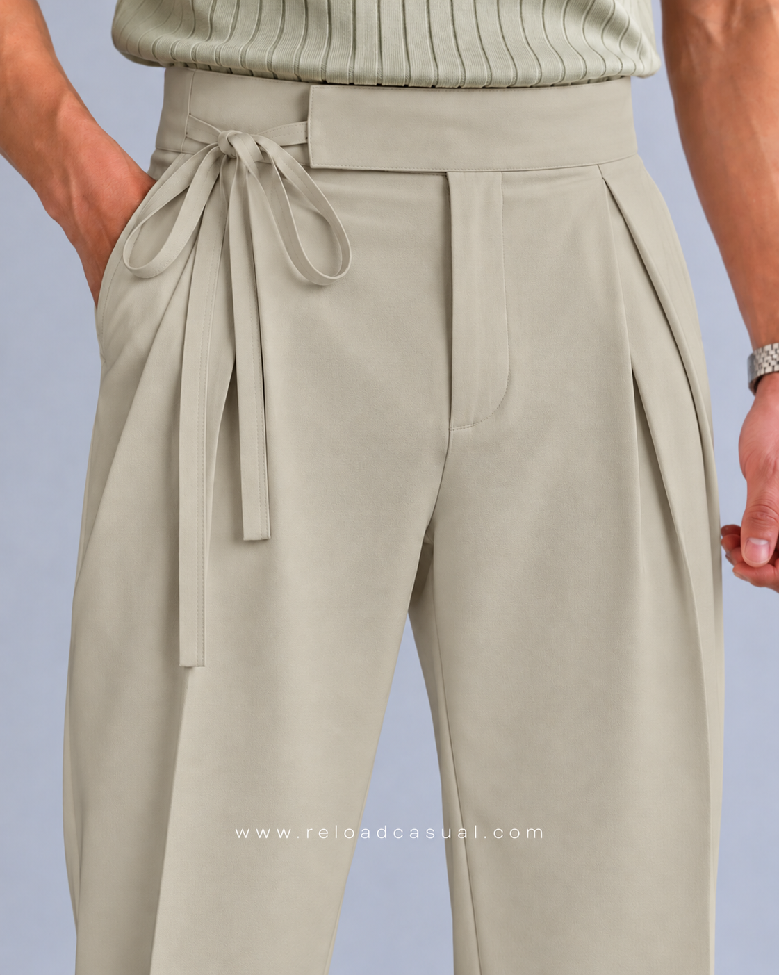 Men's Korean Waist Drawstring Pant