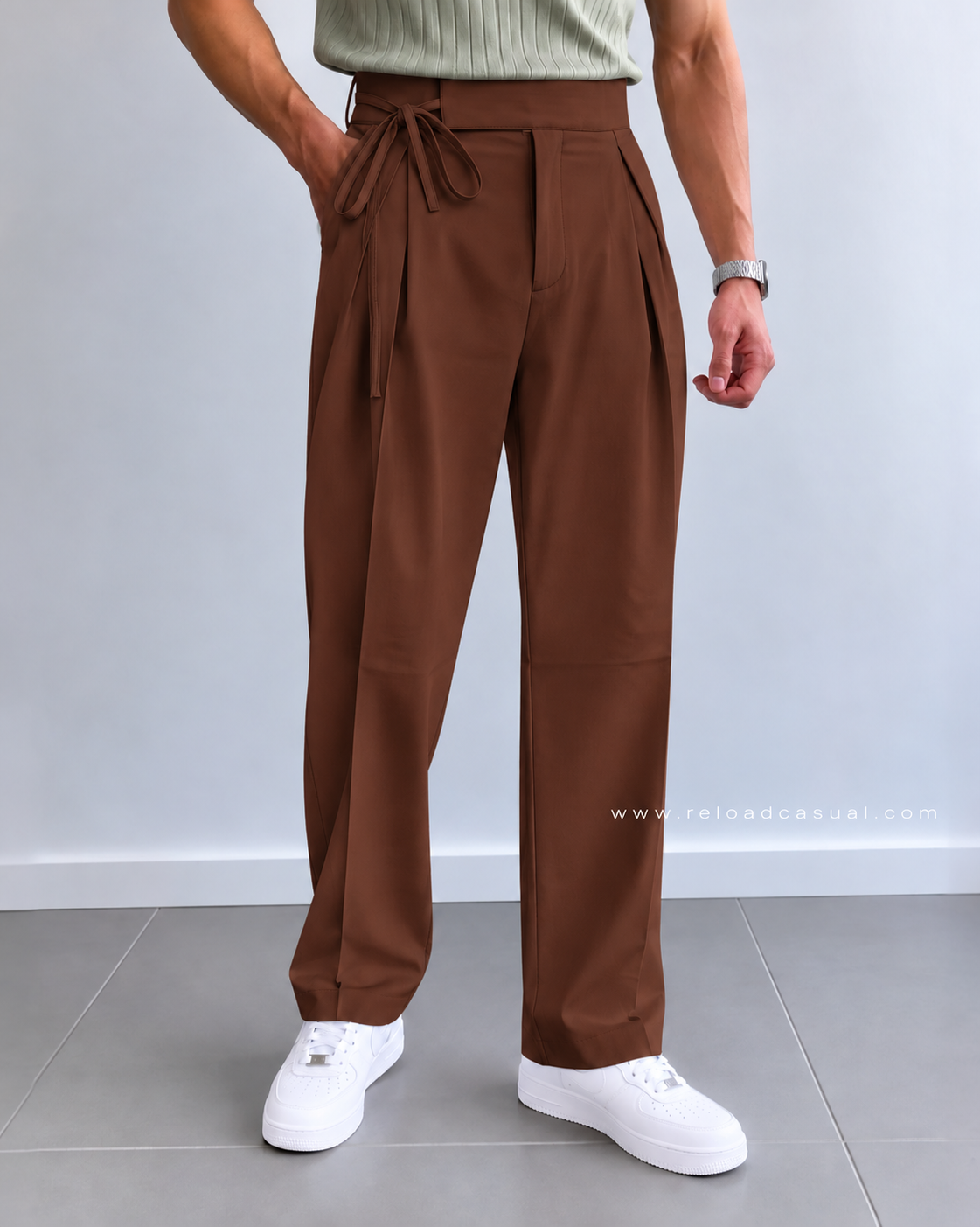 Men's Korean Waist Drawstring Pant
