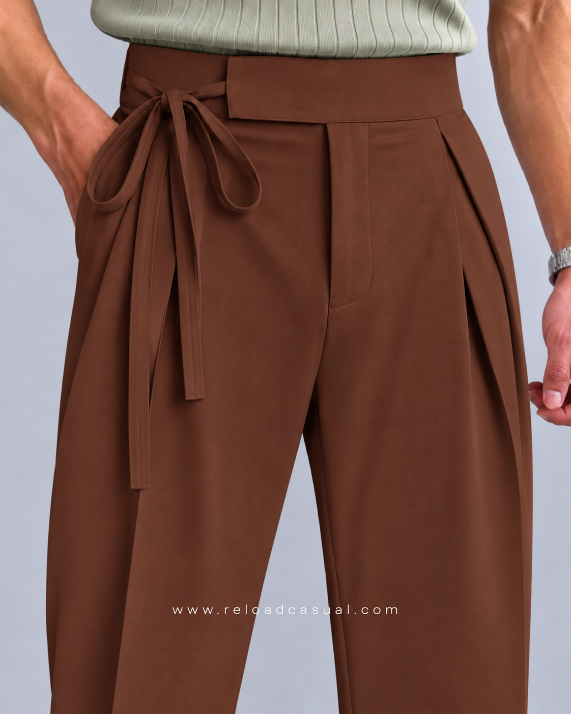 Men's Korean Waist Drawstring Pant