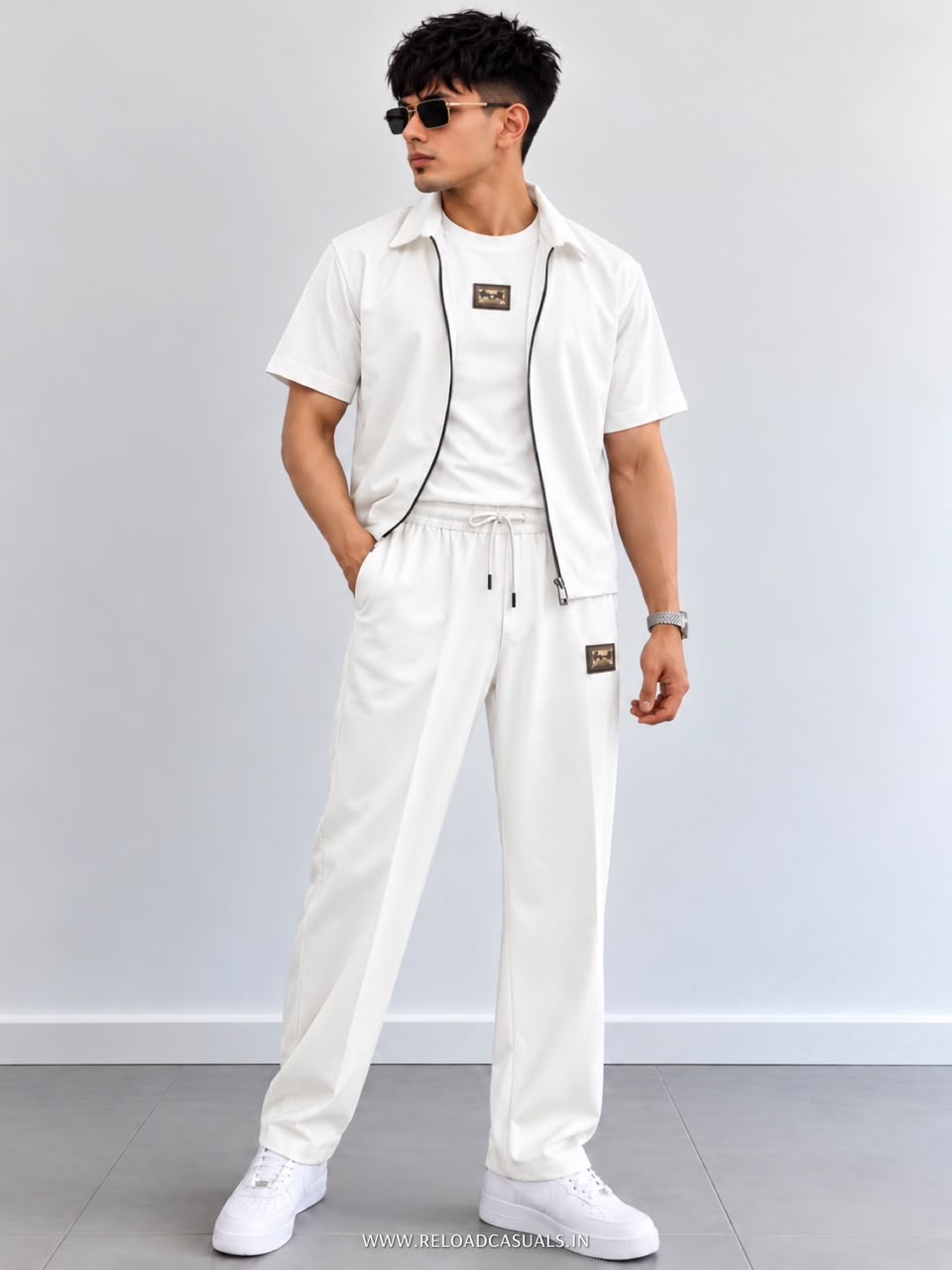 Men’s Comfort Zip-Up 3-Piece Tracksuit Set