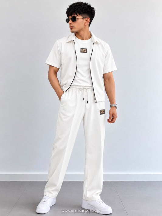 Men’s Comfort Zip-Up 3-Piece Tracksuit Set