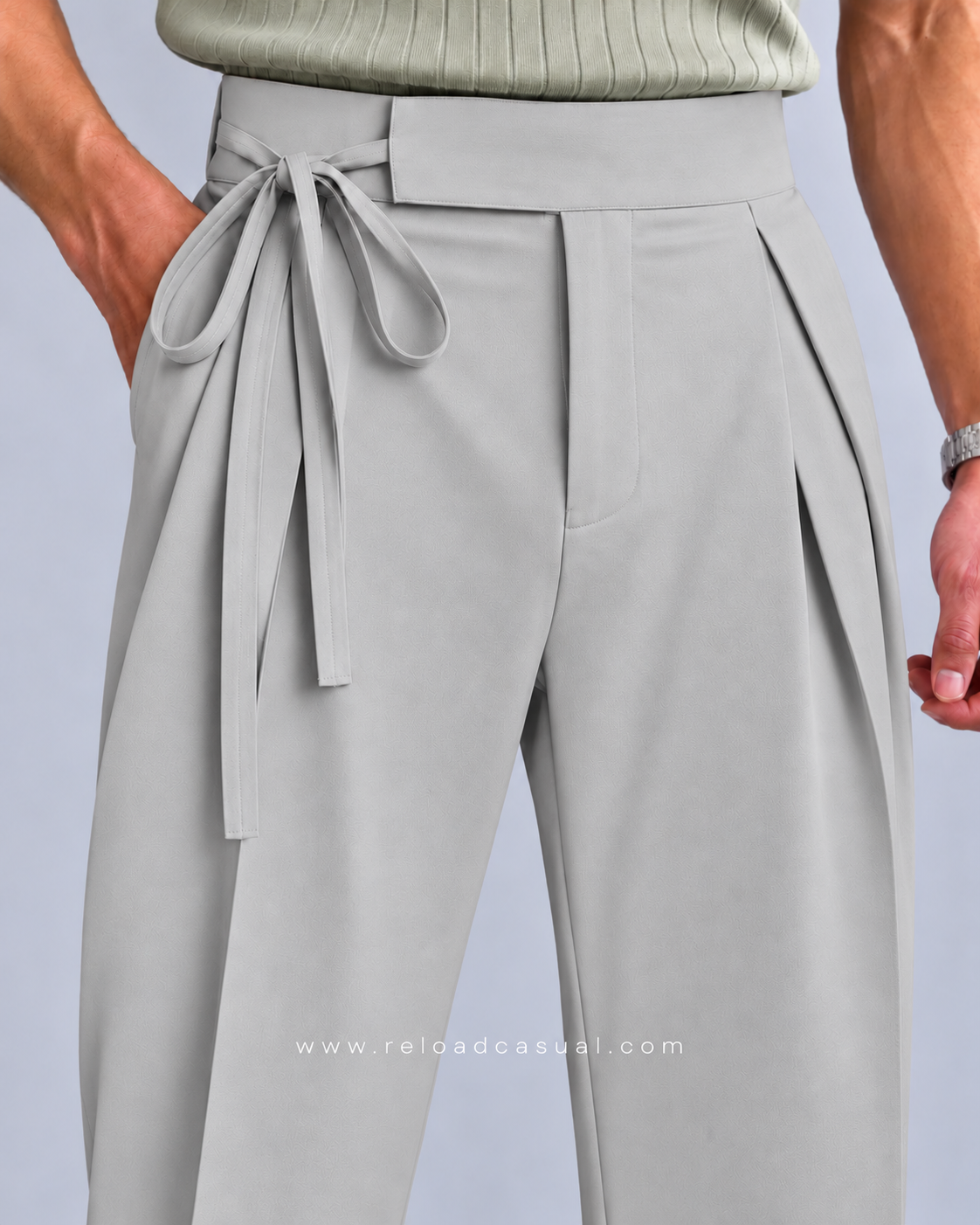 Men's Korean Waist Drawstring Pant