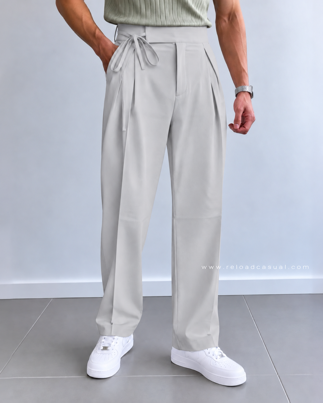 Men's Korean Waist Drawstring Pant