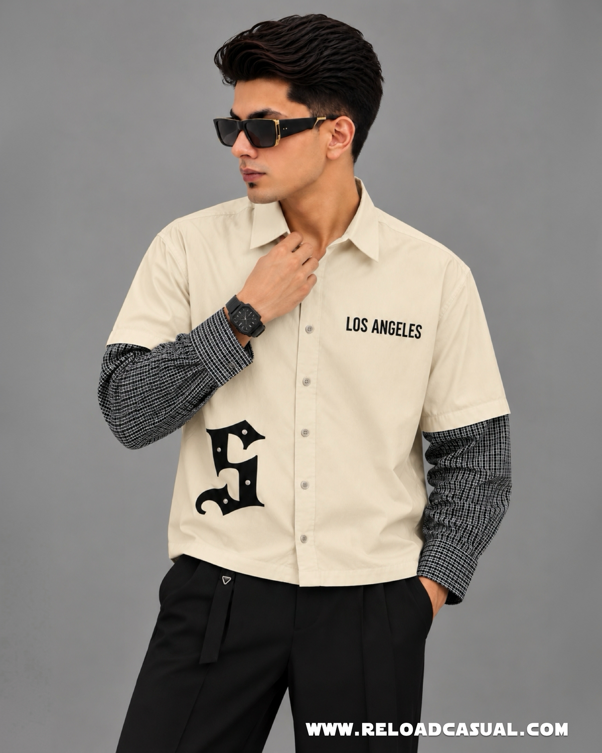 Doctor sleeve Boxy Fit shirt
