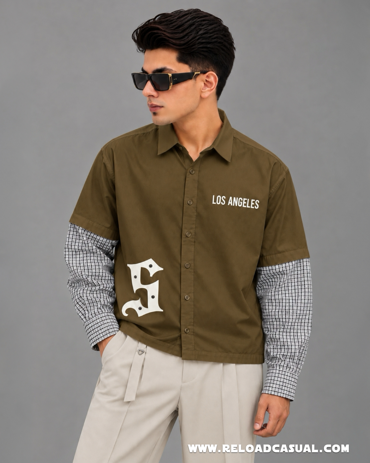 Doctor sleeve Boxy Fit shirt
