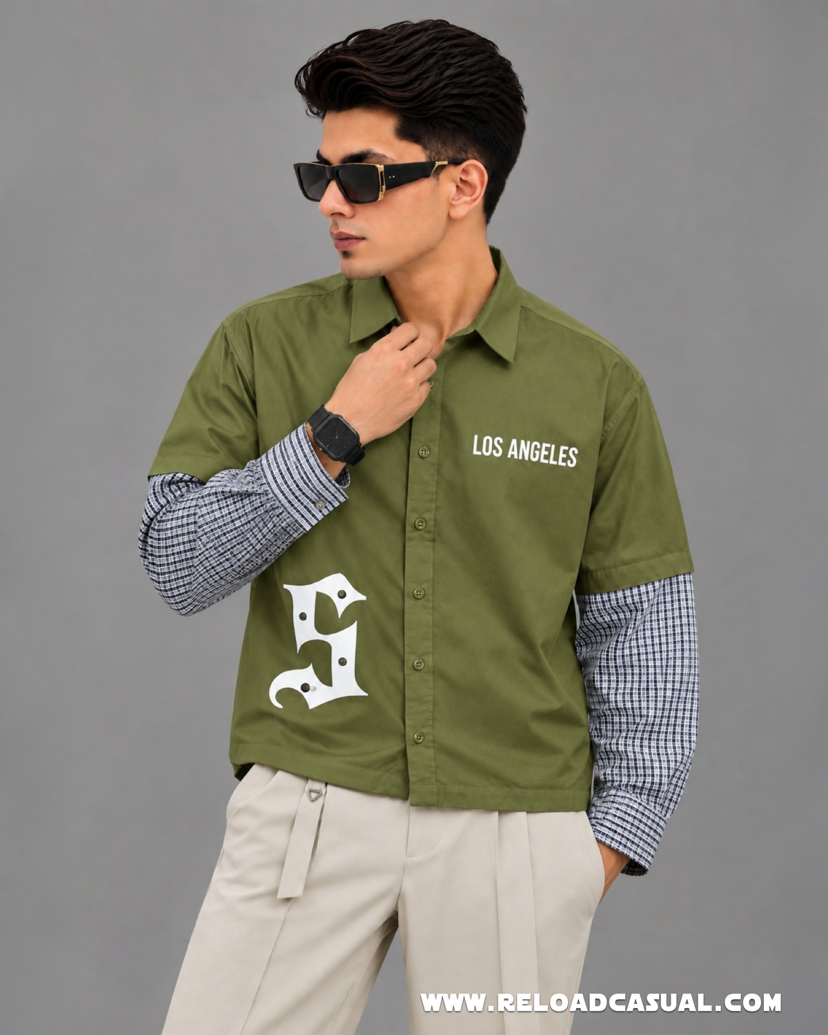 Doctor sleeve Boxy Fit shirt